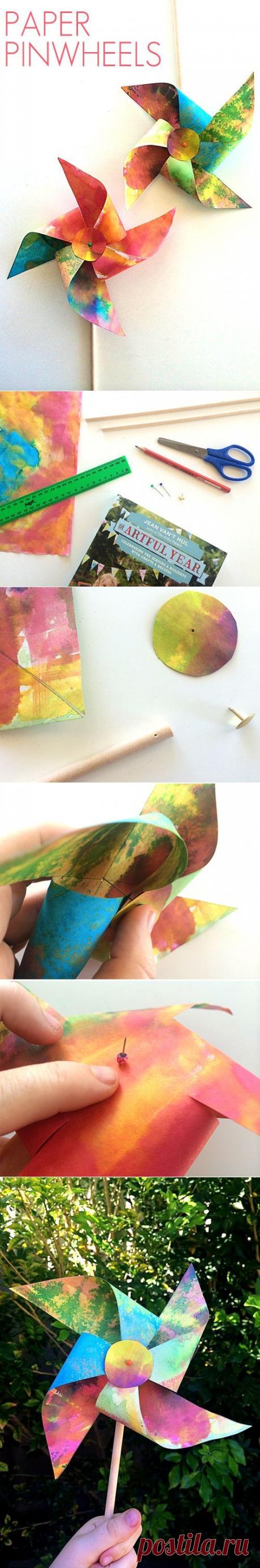 акварельная вертушка | Childhood101