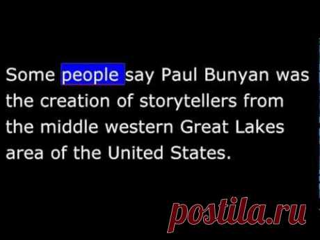 Paul Bunyan and Babe the Blue Ox - American Stories - VOA Special English
