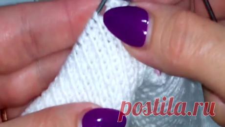 Эластичное закрытие резинки 1*1 спицами. Привет друзья! В этом видео, я покажу, как я закрываю резинку 1*1