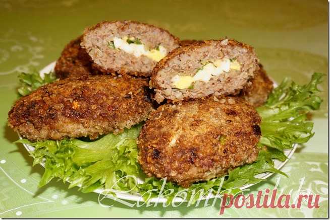 Гречаники с начинкой из яиц - lakomka.club