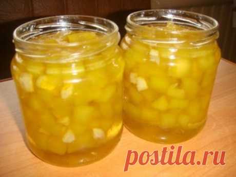 Варенье из кабачков