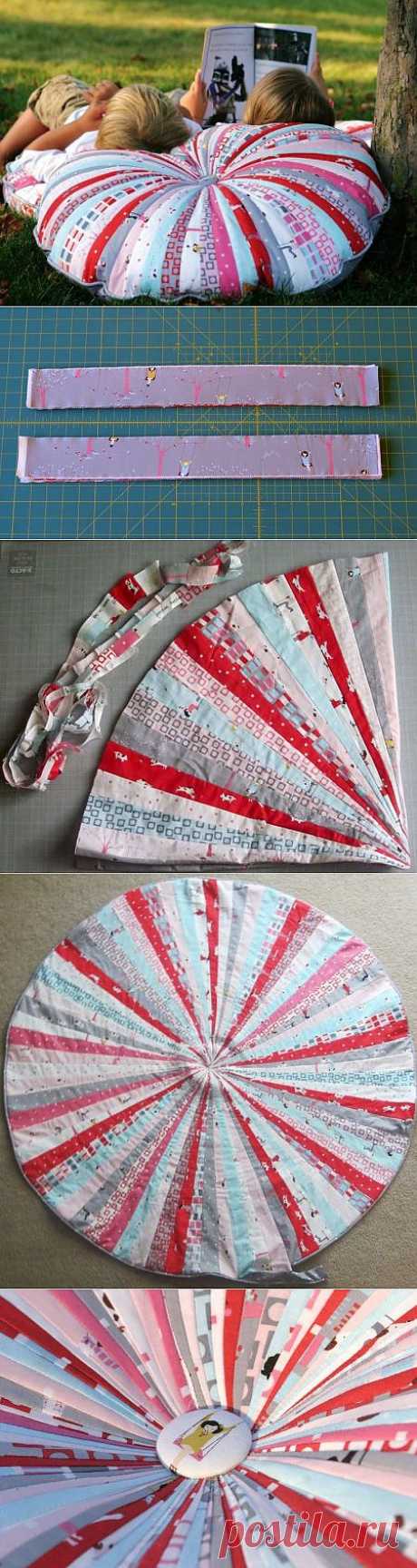 Мастер-класс по шитью подушки в технике пэчворк