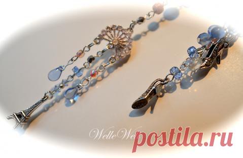 Лариат " Босиком по мостовой :)" | biser.info - всё о бисере и бисерном творчестве