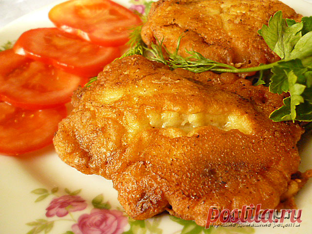 ВКУСНЕЙШЕЕ блюдо «Мясо в сырном кляре»