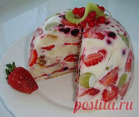 Йогуртовый торт | Домашняя кулинария