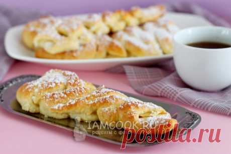 ღМини-коса с яблоками
