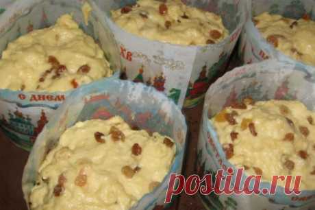 Александрийское тесто для куличей
