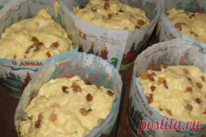 Александрийское тесто для куличей
