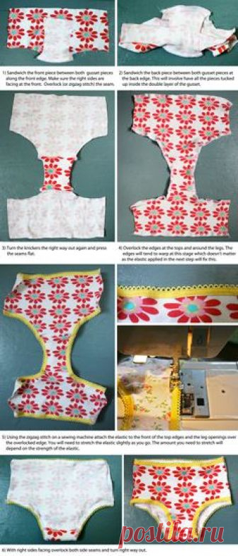 DIY knicker/pants/undies tutorial