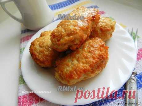 Суперпышные котеты из куриного фарша с овсяными хлопьями
