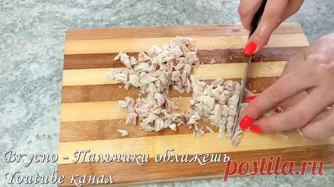 Вам Придется Отбиваться от Гостей!!! Салат Арбузная долька с курицей Рецепт на Новый Год Праздничный
