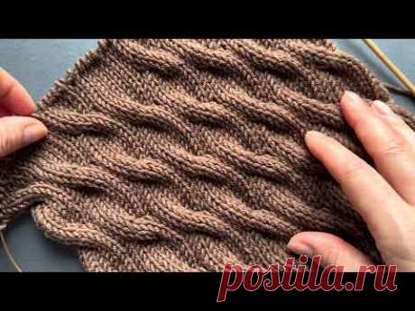✨ Роскошные косы без стяжки: секрет идеального вязания! 🧶