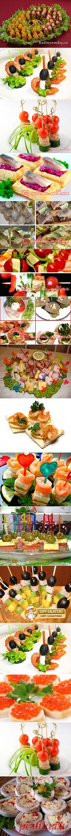 Поиск на Постиле: канапе на новый год