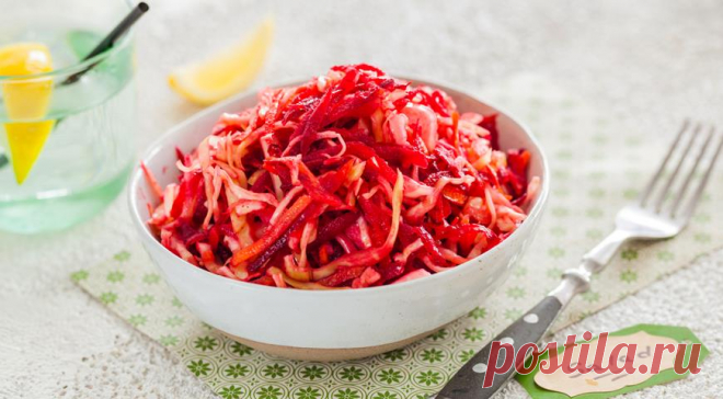 Салат-щетка из капусты, свеклы и моркови, пошаговый рецепт с фото