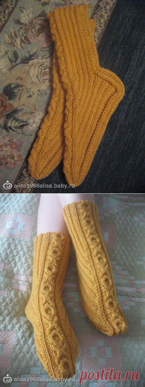 МАСТЕР КЛАСС носочек на двух спицах. носки на двух спицах видео - на бэби.ру