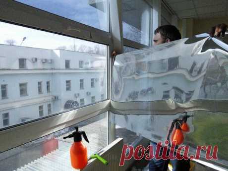 Тонировочная плёнка для оклейки окон &amp;#8212; Мой дом