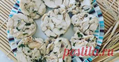 Куриный рулет #пп Автор рецепта Екатерина Куриный рулет #пп - пошаговый рецепт с фото.