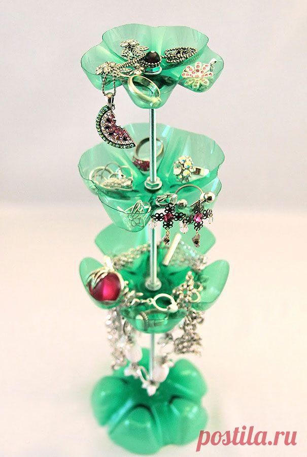 Что можно сделать из пластиковых бутылок...