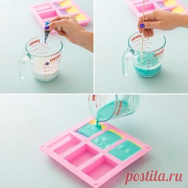 50 Идей, как сделать мыло ручной работы — Домашнее рукоделие