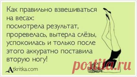 Еще немного юмора, для поднятия духа худеющим