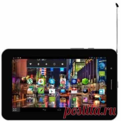 Купить Odeon TVTab-702 3G black: цена планшета Одеон TVTab-702 3G в каталоге планшетных компьютеров интернет магазина Связной - Москва