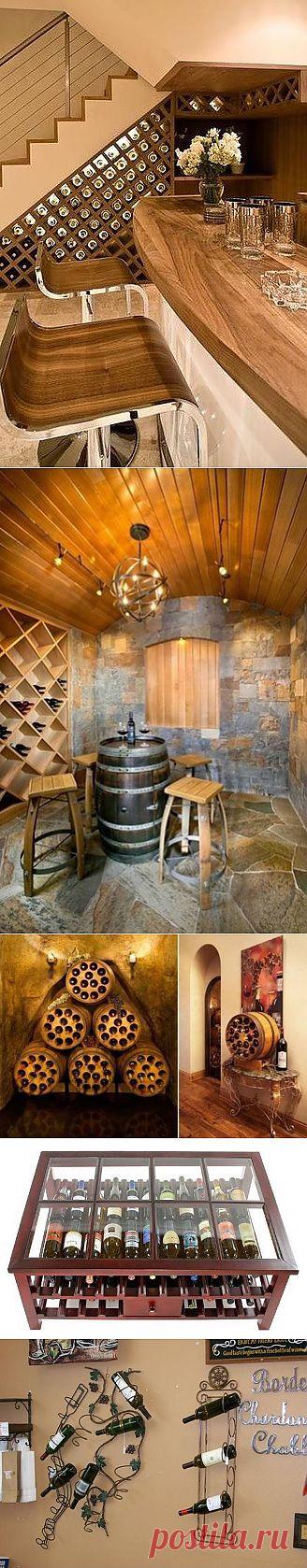 Нетривиальные идеи для хранения вина
