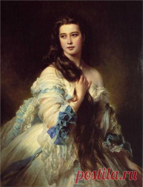 Знатные красавицы от придворного живописца. Franz Xavier Winterhalter.