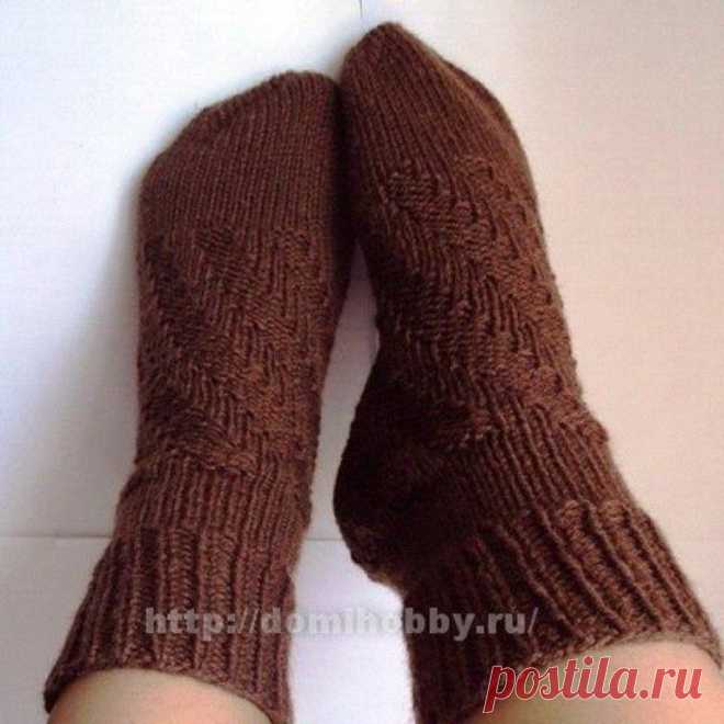 ​Носки со спиральной пяткой — DIYIdeas