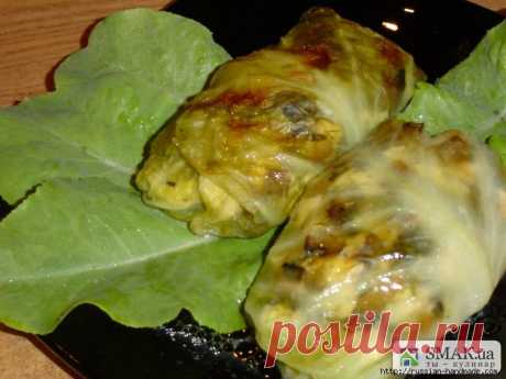 Голубцы по-новому, с курочкой и грибами.