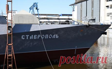 В Татарстане спустили на воду малый ракетный корабль «Ставрополь». Малый ракетный корабль «Ставрополь» спустили на воду в Татарстане, он стал двенадцатым и последним кораблем проекта 21631 «Буян-М».