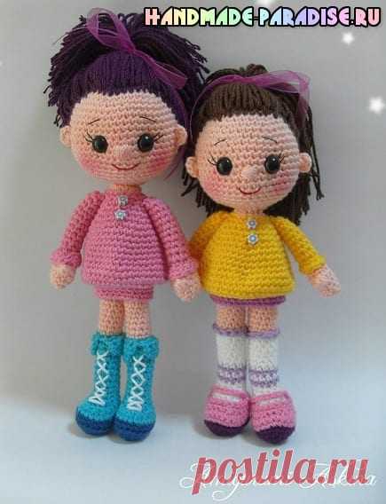 Амигуруми куколка Candy Doll крючком. Автор amigurumi askina.
