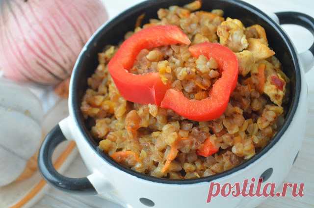 MY FOOD или проверено Лизой: Гречка по-купечески со свининой