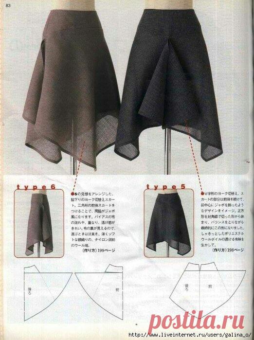 Выкройки на основе конверта (подборка) / Блог им. Tvigi / ВТОРАЯ УЛИЦА