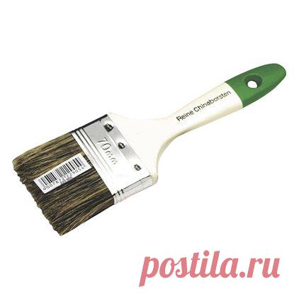 Кисть малярная LUX плоская купить-19,00 руб в ОБИ