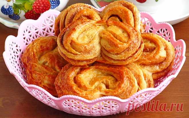 Сахарные плюшки «Сердечки» с корицей пошаговый рецепт с фото