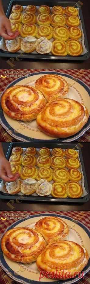 (90) Одноклассники   Творожные завитушки сос метаной