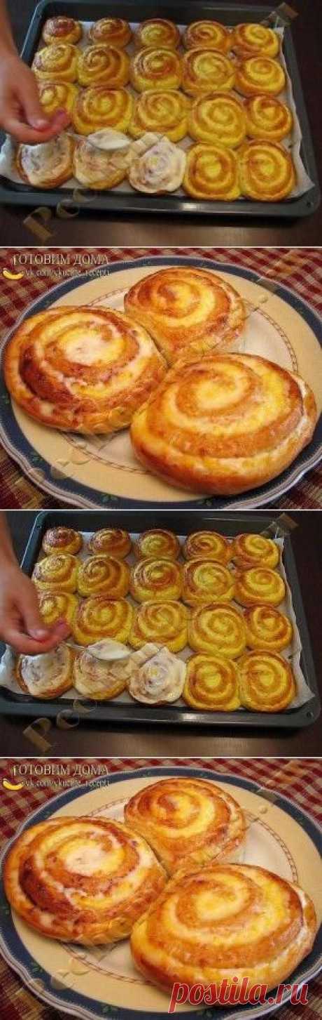 (90) Одноклассники   Творожные завитушки сос метаной