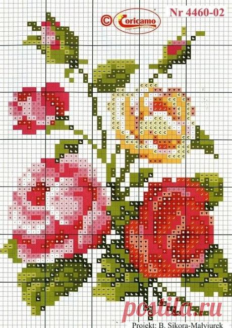 Цветы, схемы.