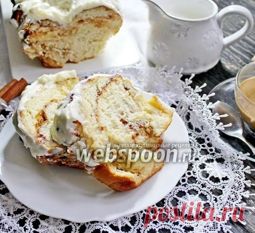 Пирог «Гармошка» с корицей