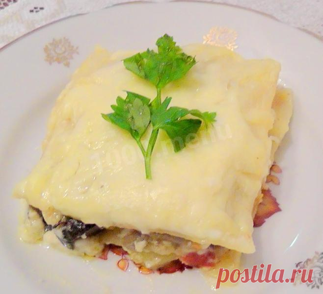 Овощная вегетарианская лазанья с кабачками рецепт с фото пошагово - 1000.menu