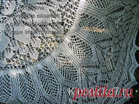 Разлетелись крылья лебедя - сарафан - платье спицами | Клубок