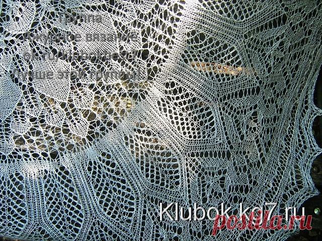 Разлетелись крылья лебедя - сарафан - платье спицами | Клубок