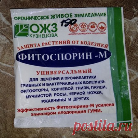 Фитоспорин применение
