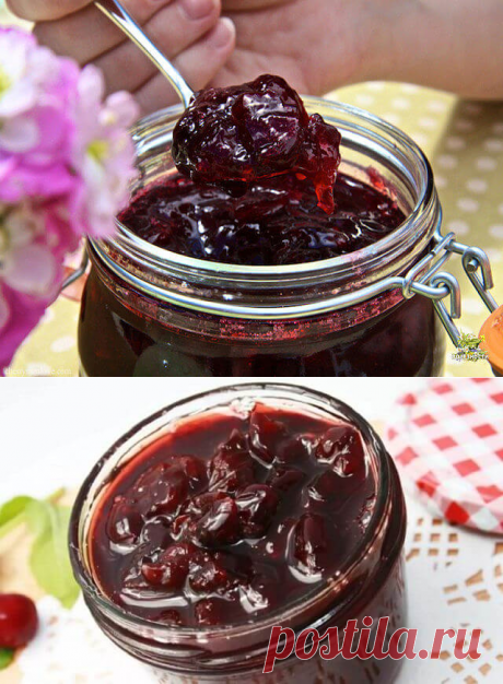 Вишня в желе - Очень вкусно и красиво! Хозяйкам на заметку. — Бабушкины секреты