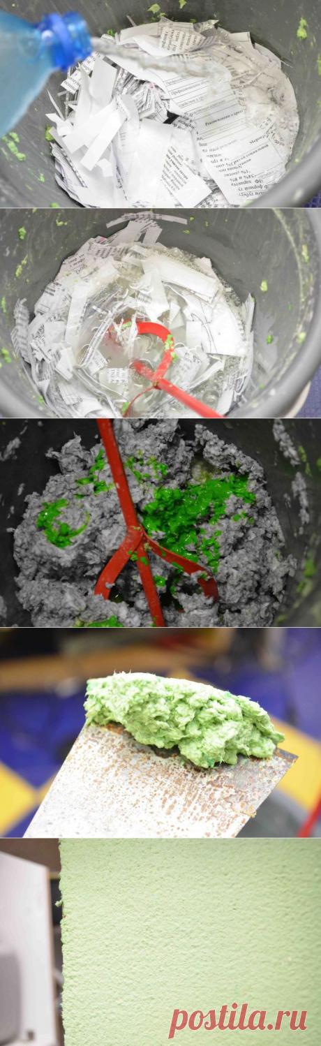 Делаем &quot;жидкие обои&quot; своими руками.