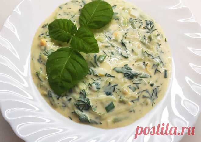 Кабачковая окрошка на кефире без мяса - вкуснейшая летняя закуска - пошаговый рецепт с фото. Автор рецепта LoveCooking.ru🏃‍♂️ . - Cookpad