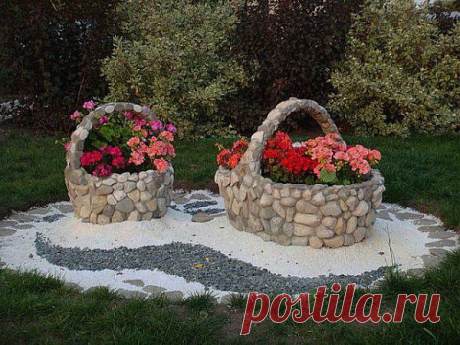 корзины из дикого камня