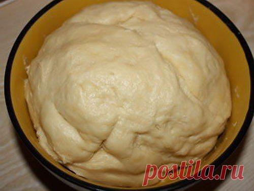 Тесто на майонезе.