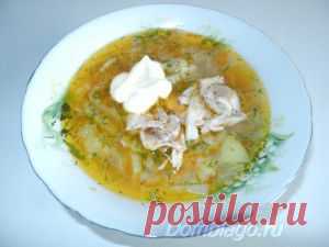 Легкий куриный суп с пекинской капустой. Рецепт с фото. | Domblago