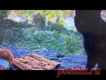 Напоминалочка как вывязать завиток в листике !!!  УЗОР ВЕТОЧКА ДУБА  !!!